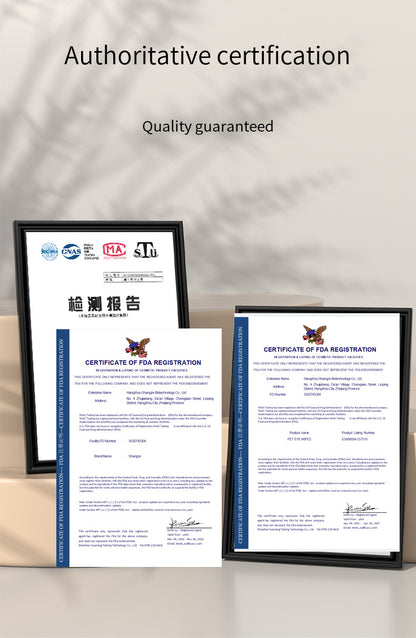 ZAKKAL Eyes Wipes for Dogs & Cats, Vet-Recommended Dog Eye Infection Treatment, Gently Remove Tear Stain, Debris, Discharge - Hypoallergenic Pet Eye Wash Cleaner for Eyes, Wrinkle, Face - 120pcs