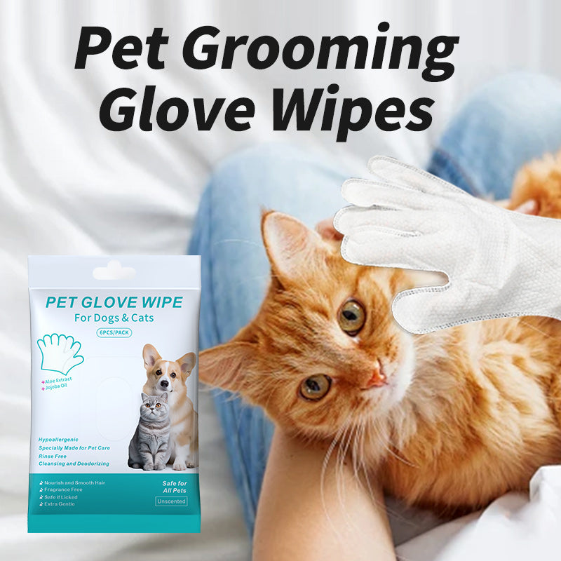 Pet Cleaning Gloves (6 Pcs) - Basic Version