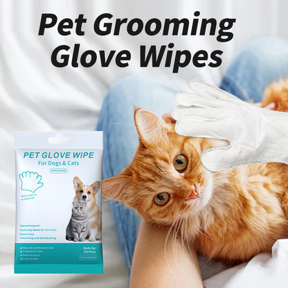 Pet Cleaning Gloves (6 Pcs) - Basic Version