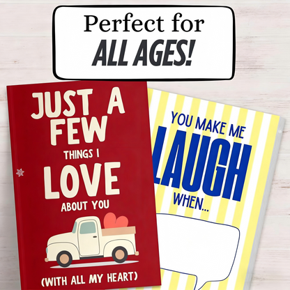 ZAKKAL Valentine's Day Customized Journal: Ideal Heartfelt Gift for Loved Ones