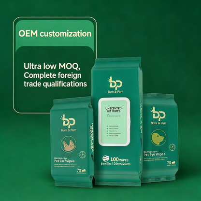 ZAKKAL Dog Wipes,  Free Biodegradable pet Wipes for Full Body, Eye Wipes, Ear Wipes, Bum & Paws, Hypoallergenic Pet Wipes for Dogs & Cats, Unscented, 70 Count