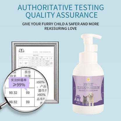 Waterless Dog Dry Shampoo Foam