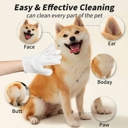 Pet Cleaning Gloves (6 Pcs) - Basic Version