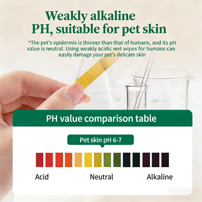 ZAKKAL Dog Wipes,  Free Biodegradable pet Wipes for Full Body, Eye Wipes, Ear Wipes, Bum & Paws, Hypoallergenic Pet Wipes for Dogs & Cats, Unscented, 70 Count