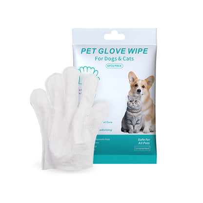 Pet Cleaning Gloves (6 Pcs) - Basic Version