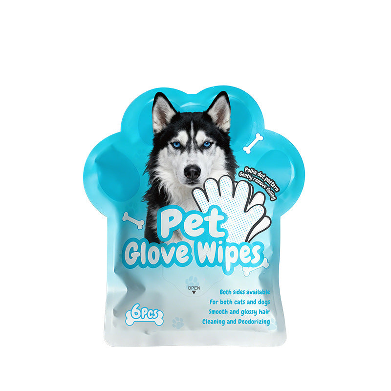 Anti-Slip Pet Glove 6pcs - Hair Removal & Grooming