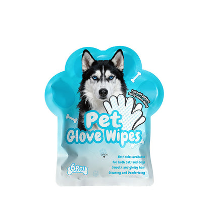 Anti-Slip Pet Glove 6pcs - Hair Removal & Grooming