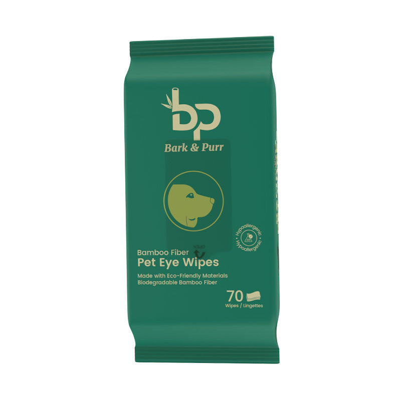 ZAKKAL Dog Wipes,  Free Biodegradable pet Wipes for Full Body, Eye Wipes, Ear Wipes, Bum & Paws, Hypoallergenic Pet Wipes for Dogs & Cats, Unscented, 70 Count