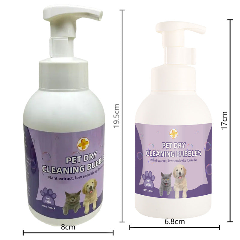 Waterless Dog Dry Shampoo Foam