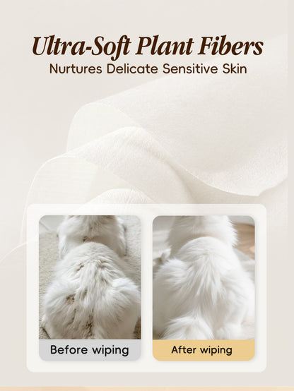 Flushable Dog Butt Wipes 12ct - Toilet Safe Pet Hygiene Wipes