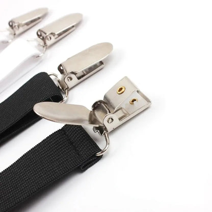 Bande de fixation élastique pour drap de lit 4 pièces/ensemble pinces pour drap de lit ceinture réglable support de couvertures