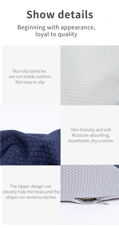 Comfort Memory Foam Office Chair Seat Cushion Pain Relief for Coccyx Hemorrhoid Tailbone Prostate Sciatica Pelvic Sores