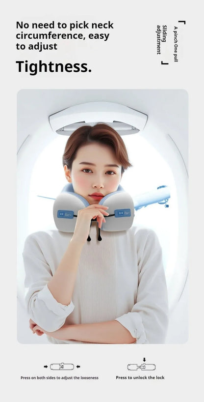 U Shaped Memory Foam Neck Pillows Soft Travel Pillow Massage Neck Pillow Sleeping Airplane Pillow Cervical Healthcare Bedding