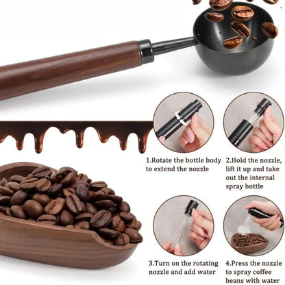 1 Set Coffee Bean Dosing Cup Coffee Bean Measuring Bowl and Spray Bottle Empty Small Powder Receiving Dish Dosing Cup
