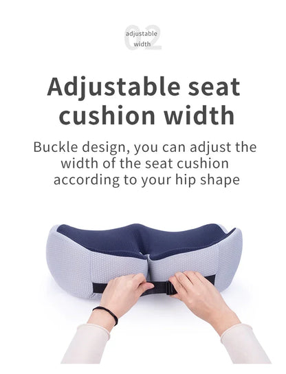 Comfort Memory Foam Office Chair Seat Cushion Pain Relief for Coccyx Hemorrhoid Tailbone Prostate Sciatica Pelvic Sores