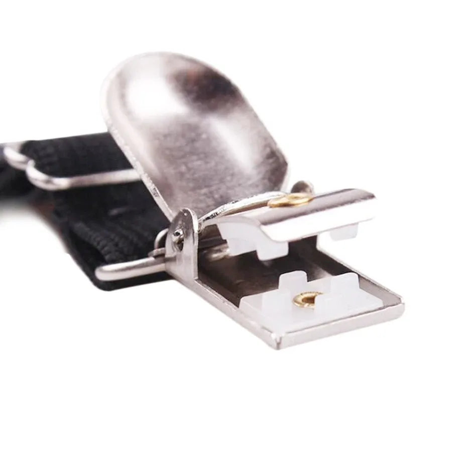 Bande de fixation élastique pour drap de lit 4 pièces/ensemble pinces pour drap de lit ceinture réglable support de couvertures