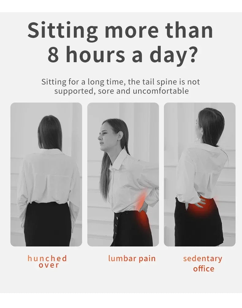 Comfort Memory Foam Office Chair Seat Cushion Pain Relief for Coccyx Hemorrhoid Tailbone Prostate Sciatica Pelvic Sores