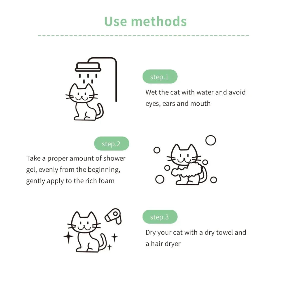 228ML Pet Grooming Shampoo