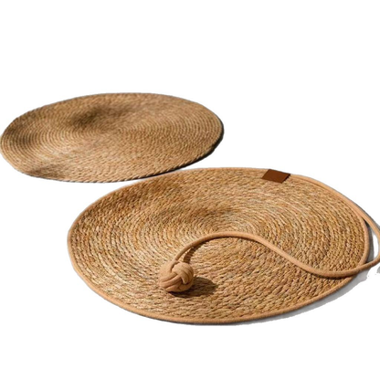 Furniture Saver! Natural Cattail Cat Scratcher, All-Season Scratching & Sleeping Essential