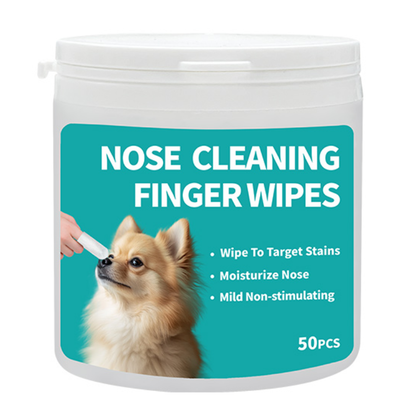 Pet Nose Wipes 50ct - Moisturizing Dry Nose Care for Dogs