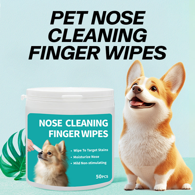Pet Nose Wipes 50ct - Moisturizing Dry Nose Care for Dogs